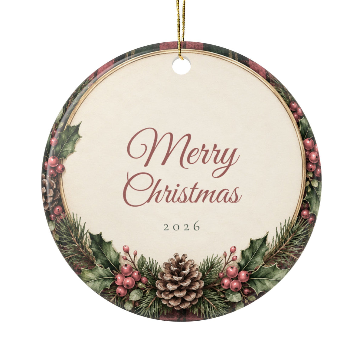 Grandma's Little Ornaments Personalized Christmas Ornament - Grandkids Names