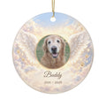 Pet Memorial Photo Ornament - Personalized Dog or Cat Christmas Keepsake