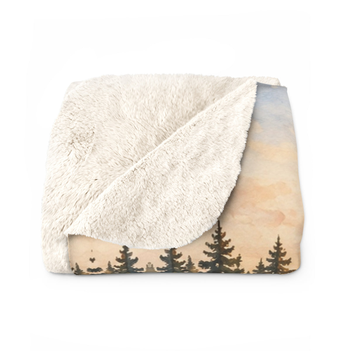 Papa's Fishing Buddies Personalized Blanket - Grandkids Names Sherpa Throw